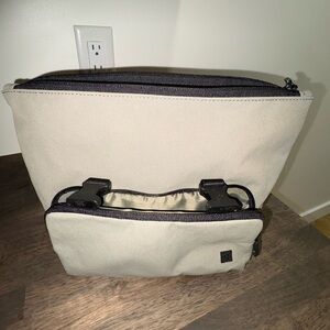 Lululemon Athletica Beige Cosmetic Bag